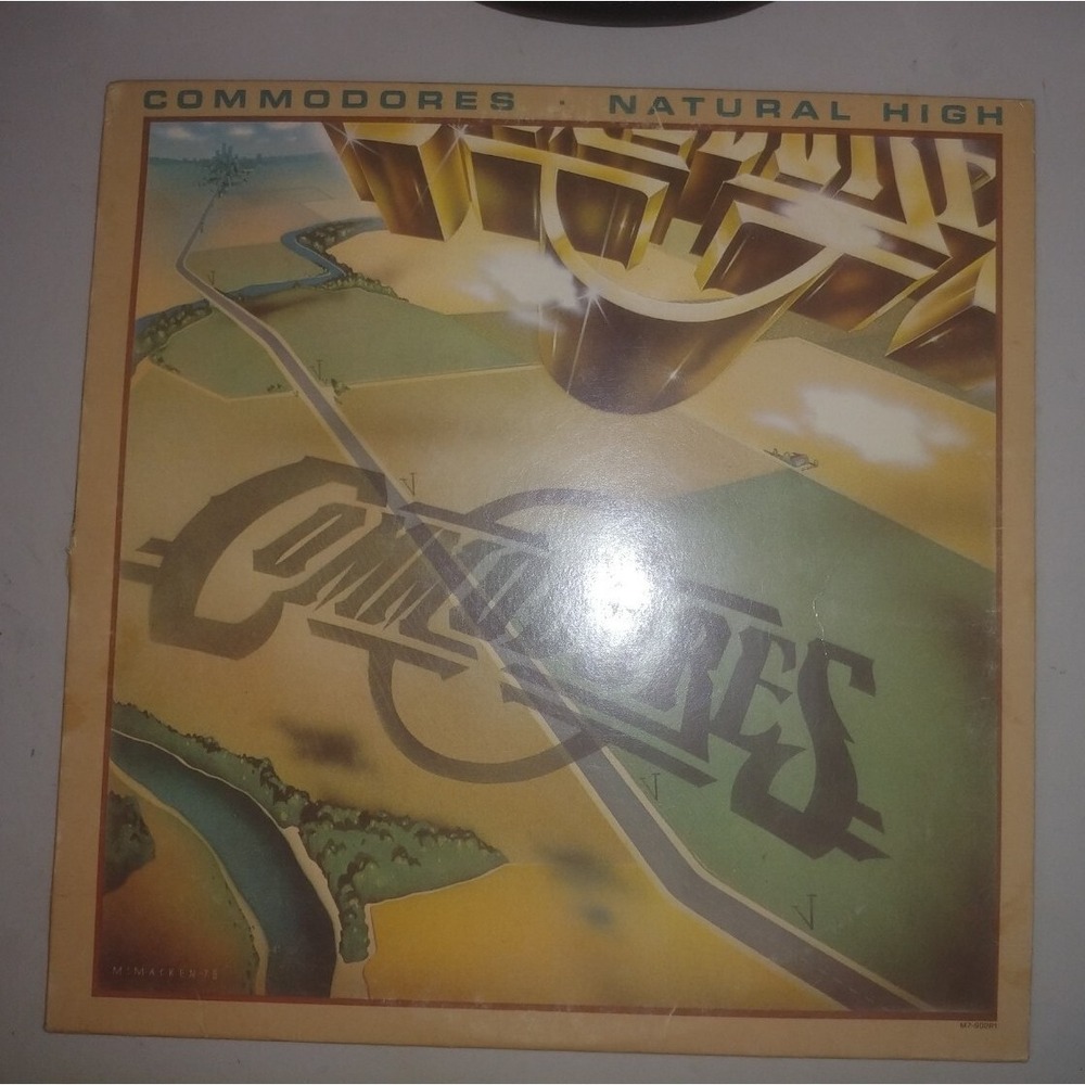 Commodores Natural High LP Vinyl Record Album